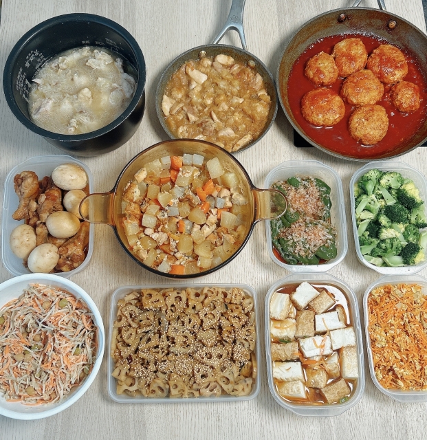 夏休み 昼ごはん 作り置き