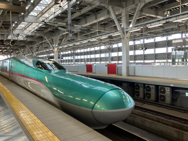 新幹線何分前に着く