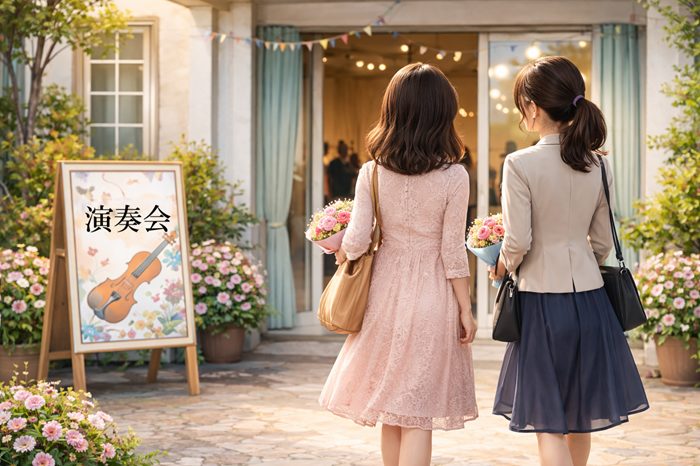 演奏会 来てくれた お礼 メッセージ